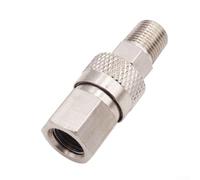 Quick Connect Starter Set Connector Bundle, Including 2 Quick Disconnect External and Internal Thread Sets with 8Mm 1/8 Npt Thread Fittings