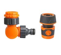 Quick connection from leak-proof faucet to hose reel adapter, suitable for hassle-free irrigation, suitable for efficient garden maintenance