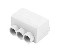Quick connection terminal,Compact Wire Connectors,1 Into 2/4 Out 60A/400V 1-6mm2 Wire Connector High Power Cable Splicing Wiring Terminal Block 80A/1000V 2.5-16mm2 Junction Box(ZK316)
