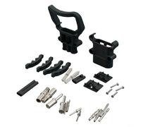 Quick Connector for High Current Forklift Charging, 80160320A, Male and Female Connectors, IP23 Protection Level (80A female + male)