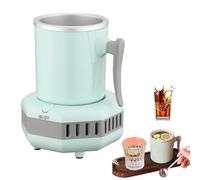 Quick Cooling Cup, Instant Drink Water Cooler, Mini Portable Summer Coolers, Desktop Mini Beverage Cooling with Aluminum Mug, Home Office Cold Drink Machine, for Cola Beer Coffee Juice