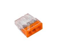 Quick coupling 3x 2.5mm² orange E.4181T/100pcs