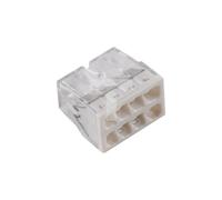Quick coupling 8x 2.5mm² white e.4184t/50pcs