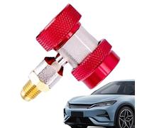 Quick Coupling Access Tee - Quick Coupling Adapter | Air Conditioning Refrigerant Charging Tool, Leak-Proof, Highly Efficient, Precise Connection for Car Motorhomes with Easy Installation