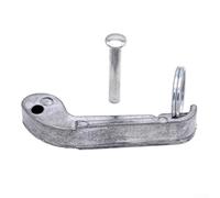 Quick Coupling and Separating Key Ear for Petrol Water Pumps, Metal Quick Release Wrench Tool for Engine Water Connection, Silver
