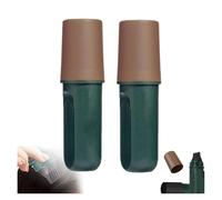 Quick Cover Root Touch Up Stick,Temporary Hair Dye Root Touch-Up Stick,Instantly Covers Grey Roots,Water and Sweat Resistant No Mess for Women & Men (brown 2PC)