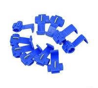 Quick Crimp Wire Connectors Blue for Motorcycle Use | for idc technology, cuts insulation automatically, no stripping needed, fits AWG 14-16, coded