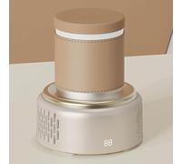 Quick Cup Cooler Hot & Cold Coaster with 6-Speed Temperature Control, USB Keep Cooler Warmer, 10-Min Rapid Cooling, Smart Beverage Warmer for Office and Travel