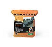 Quick Dam QD1224-6 Water Activated Flood Bags 1ft x 2ft, 6-Pack, Black