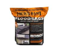 Quick Dam QD1224-6 Water Activated Flood Bags 1ft x 2ft, 6-Pack, Black
