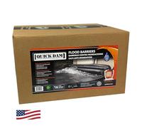 Absorbent - Quick Dams QD65-16 Water Activated Flood Barriers 5ft (Pack of 16)