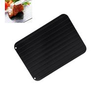 Quick Defrosting Tray,Fast Defrosting Tray Thawing Board for Meat,23x16.5cm Aluminium Defrost Plate with Hole for Easy Hanging, Kitchen Utensil