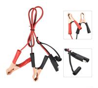 Quick Disconnect 2Pin SAE To For Clips Battery Cable Harness 16AWG 60CM Compatible With Maintenance Chargers For Motorcycles And