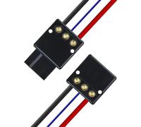 Quick Disconnect Plug,Radio Wiring Harness for Car Amp & Powered Subwoofer | BRIGHTFUN Compatible with 4 AWG & 8 AWG Cables, Quick Release Power Connector for Amplifiers and Active Bass Enclosures