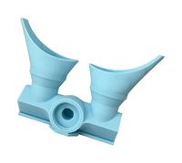 Quick Double Nozzle Eye Flasher 16oz Water Bottle Portable Double Head Eye Washer