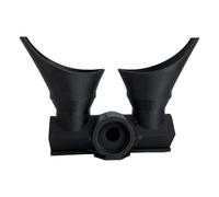 Quick Double Nozzle Eye Flasher 16oz Water Bottle Portable Double Head Eye Washer