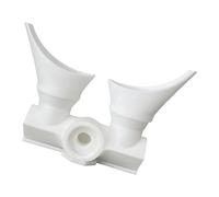 Quick Double Nozzle Eye Flasher 16oz Water Bottle Portable Double Head Eye Washer