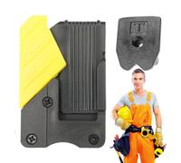 Quick Draw Tape Measure Holster - Belt Clip Pouch, Tool Carry Case | Smooth Release Measuring Gear Carrier, Easy Grip Tape Holder With Fast Access In Carpentry Projects, Electric Work, DIYy Session