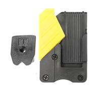 Quick Draw Tape Measure Holster - Measuring Tape Belt Holster Clip Quick Access - Smooth Tool Accessories Hanger Carrier for Carpenter Beginners Professionals Electricians Adults