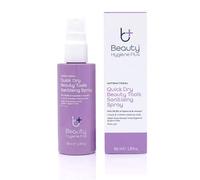 Quick Dry Antibacterial Beauty Tools Sanitising Spray 100ml - Cleans & Refreshes Tweezers, Lash Curlers & More - Supports Daily Makeup Brush Cleaner Solution by Beauty Hygiene Plus