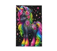 Quick Dry Beach Towel Cartoon Horse Sea Pool Towels Lightweight Beach Blanket For Yoga Gym Camping 80X130Cm