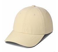 Quick Dry hat Summer Polo Baseball Cap Mens Outdoor Running Run Sports Sport Hats Cool UV Sun Caps Light Breathable Travel Golf Unstructured Trucker Hat for Men Women Child Small Head Khaki