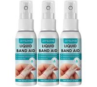 Quick-Dry Liquid Skin Bandage Spray, 30ml, 3 Packs for Minor Cuts, Scrapes, Wounds, Cracked Skin