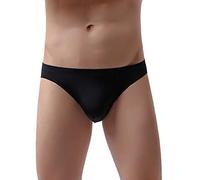 Quick Dry Mens Briefs Mens Everyday Briefs Breathable Triangles Underpants Soft Microfibre Underpants No Front Silky Touch Trunks Slips Covered Waistband Underwear Antibacterial Panties