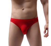 Quick Dry Mens Briefs Mens Everyday Briefs Breathable Triangles Underpants Soft Microfibre Underpants No Front Silky Touch Trunks Slips Covered Waistband Underwear Antibacterial Panties