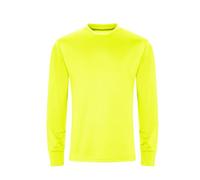 Quick Dry Mens Long Sleeve T Shirt Lightweight Fitness Tops With Zipped Pocket