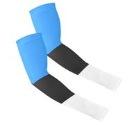 Quick Dry Men's & Women's Compression Arm Sleeves for Driving Commuting One Size Fits All National Flag of Estonia