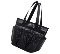 Quick Dry Mesh Shower Organizers for Bathroom Swimming and Travel Essential Toiletry Shower Bag with Multiple Pockets Water Resistant Toiletry Bag