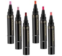 Quick Dry Nail Polish Pens 6 Pack 3 in1 Gel Nail Art Markers with 6 Assorted Colors for Manicure