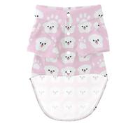 Quick Dry Pet Apparel for Daily Wear Maltese Dog Face L