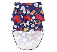 Quick Dry Pet Apparel for Outdoor Walking Baseball Cheer Mom Mama L