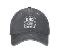 Quick Dry Sandwich Cap Just A Regular Dad Trying Not to Raise Liberals Sun Hats Daily Sport Caps for Adult Women Boys