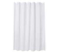 Quick Dry Waterproof Shower Curtain 47.24"x78.74" White Polyester Bathroom Curtain for Easy Clean & Quick Drying Ideal for Home & Hotel Use