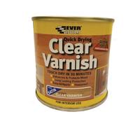 Quick Dry Wood Varnish Satin Clear 250ml