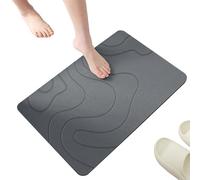 Quick Drying Bath Stone Pad,40x60cm Diatomite Stone Bath Mat,Water Absorption,Moisture Resistance,Non-Slip For Entrance Hallway,Toilet,The