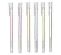 Quick Drying Color Glue Pen - Quick Dry Roller Pens | Glue Pens For Crafting Fine Tip, Ball Point Glue Pen, Quick Dry Glue Pen 6x For Scrapbooking, Handmade Stationery And Craft Glue Accessories