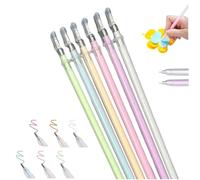 Quick Drying Color Spot Glue Pen, 2024 Upgraded Quick Dry Roller Glue Pens,Easy Control Precision Glue Pens for Scrapbooking,Handmade Stationery,Craft Glitter Pens for Handmade Crafting Card Making