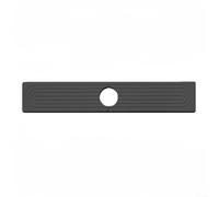 Quick Drying Diatomite Stone Mat 40cm Water Absorbent Sink Protector for Faucet Base Soap Dish Sponge Holder Kitchen Accessories(Dark Gray)