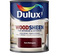 Dulux Quick Dry Interior/ Exterior Woodsheen Rich Mahogany 750ml