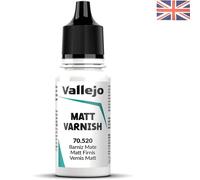 Quick-Drying Matt Varnish for Model Painting - 18 ml Non-Toxic Acrylic Finish