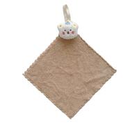 Quick Drying Wiping Towel Cartoon Square Towel Bear Print Towel for Baby & Adult Perfect for Traveling & Dining Out Travel Towel