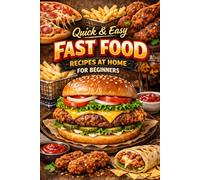 Quick & Easy Fast Food Recipes for Beginners: Simple & Delicious Homemade Burgers, Pizza, Snacks & Street Food Anyone Can Cook