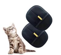 Quick & Easy Pet Grooming Gloves - Electrostatic Hair Remover Brush for Cats & Dogs, Reusable Tool for Fast Fur Pickup on Clothes & Furniture 2pcs