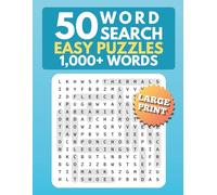 Quick & Easy Word Search Puzzles: 50 Large Print Puzzles for Fast, Relaxing Fun | Bite-Sized Brain Games | 2 Puzzles Per Page | Includes Solutions