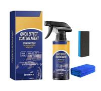 Quick Effect Coating Agent, 120ml Advanced Car Quick Acting Coating Agent Spray for Cars, Multi Functional Car Coating Spray for Shine and Protection, Restore Shine and Long Lasting Protection (1)