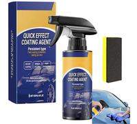 Quick Effect Coating Agent, Advanced Car quick-Acting coating agent Spray, 3 in 1 High Protection Quick Car Coating spray, Multi-functional Coating Renewal Agent, Polish Spray Waterless Wash Wax (1)